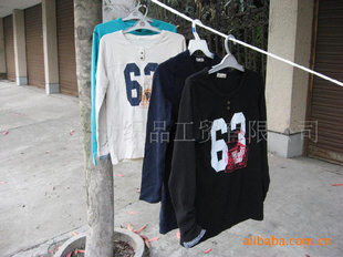 库存外贸尾货全棉服装