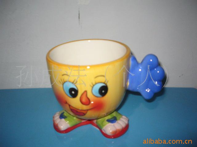 水杯陶瓷杯外贸库存瓷器工艺品(图)
