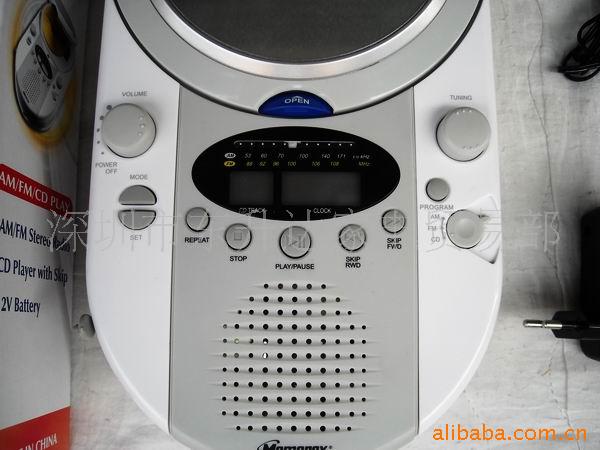 库存带镜子AM/FM防水CD收音机680台