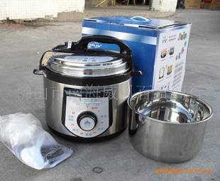 库存天伦电压力煲钢胆钢壳机械6L
