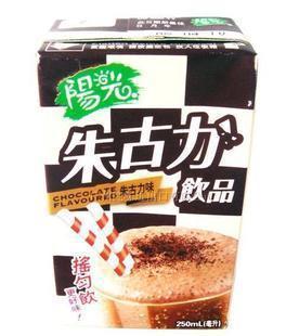香港阳光朱古力饮料250ml*24盒/箱