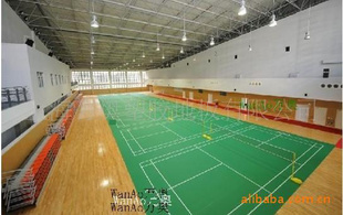 羽毛球运动场地地板胶垫、羽毛球运动场地胶垫、