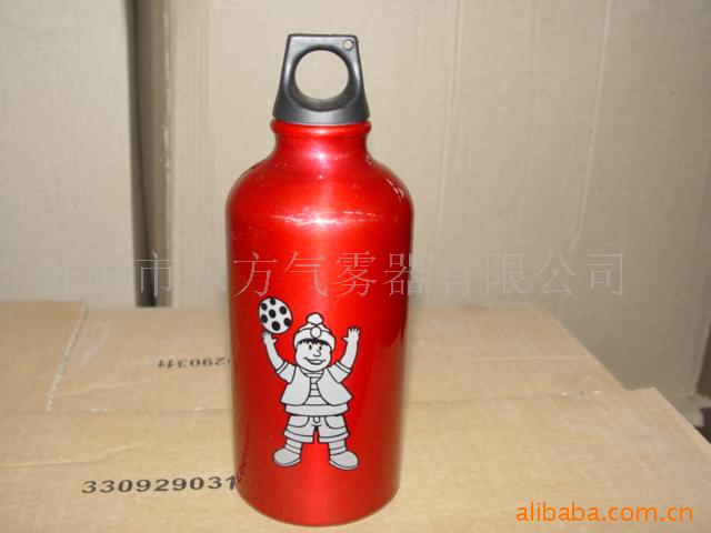 库存500ML铝制运动水壶,铝制水壶,户外运动水壶