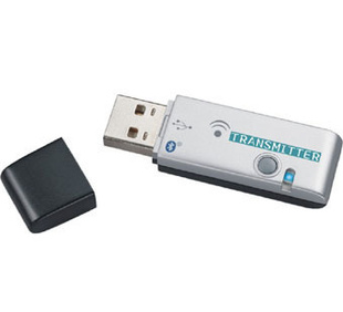 亮音蓝牙音频适配器,USB接口.即插即用.适用于qq语音聊天
