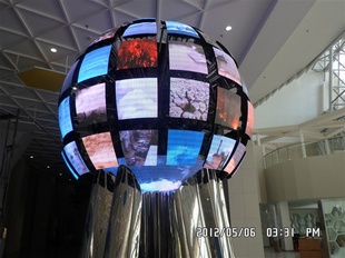 ڲƷP4LEDʾ360ȹۿ谲װ