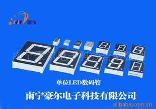 1.2英寸单位LED数码管/纯绿/共阳/1、5
