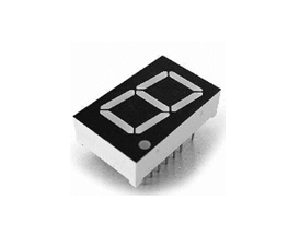 LED数码管显示器0.8英寸'共阴,共阳,红,黄,绿,蓝,白,橙