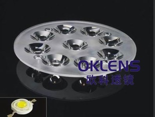 LED透镜、9合一透镜、PAR灯透镜、Φ100mm-20°
