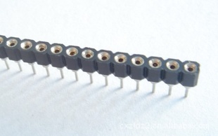 CY1002-1*40P间距2.54MM/2.0MM圆座(IC座)
