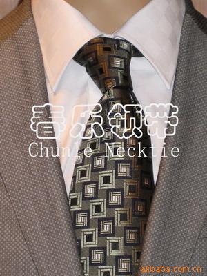 领带、真丝提花领带,necktie,服饰
