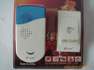 夜光无线门铃,遥控门铃,音乐门铃(图)