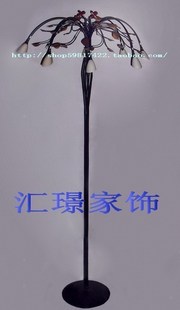 厂家直销蒂凡尼欧式低压环保铁艺落地灯(图)