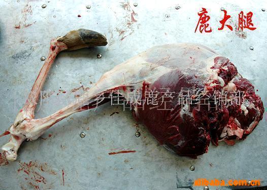 梅花鹿带骨鹿腿肉(图)
