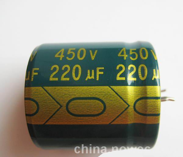 变频器铝电解电容高品铝电器220uf450v