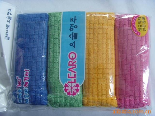韩国神奇抹布超细纤维抹布4p抹布清洁抹布