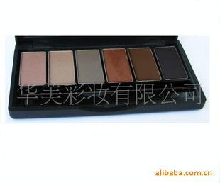 批发6眉眼粉/眉粉出口品OEM加工