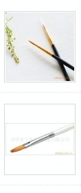 万里行订做数字油画笔尼龙油画笔特大中小号