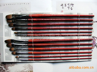 水粉笔2011精致的水粉画笔