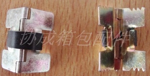 现货铁圆角弹簧合页30*10弹簧后扣铰链