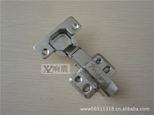 厂家直供全盖铰链普通铰链柜门铰链橱柜铰链四底座