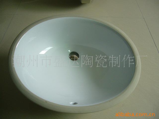 陶瓷台下盆,洗手盆,洁具