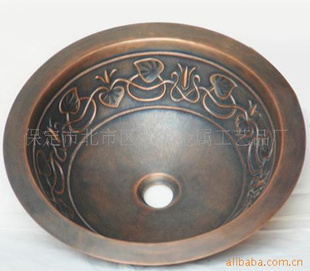铜盆,传统纯手工铜盆,1249-H