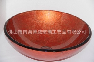 玻璃洗手盆/钢化玻璃洗手盆/玻璃洁具LX010-115