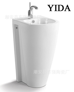 大方易洁陶瓷洗手盆