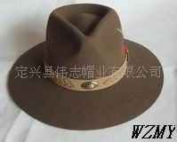 定兴县伟志帽常年毡帽西藏牛仔帽
