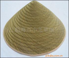 厂家直销,量多价批发外贸尖顶席草帽