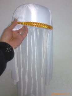 狂欢帽子,阿拉伯酋长无纺布定型毛毡帽子
