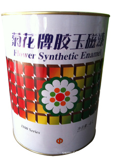 菊花1100类胶玉磁漆4L