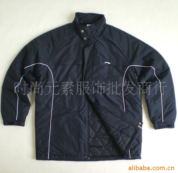 批发李宁男式棉衣,棉服,风衣,夹克外套F385