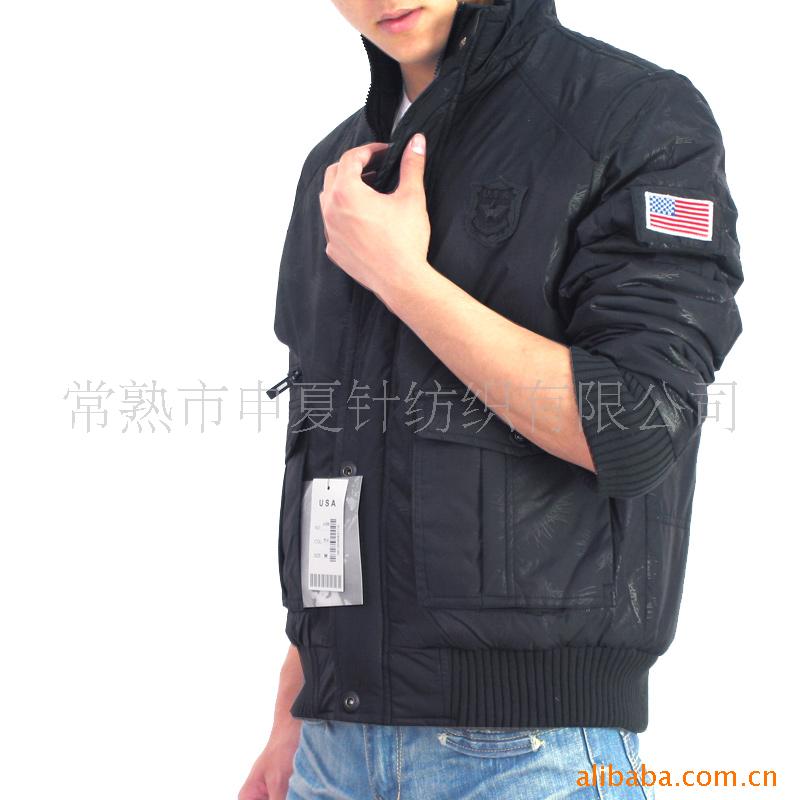 外贸男式棉衣服装