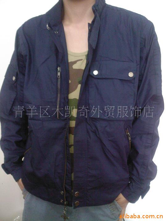 批发外贸库存秋冬服装男式秋装外套