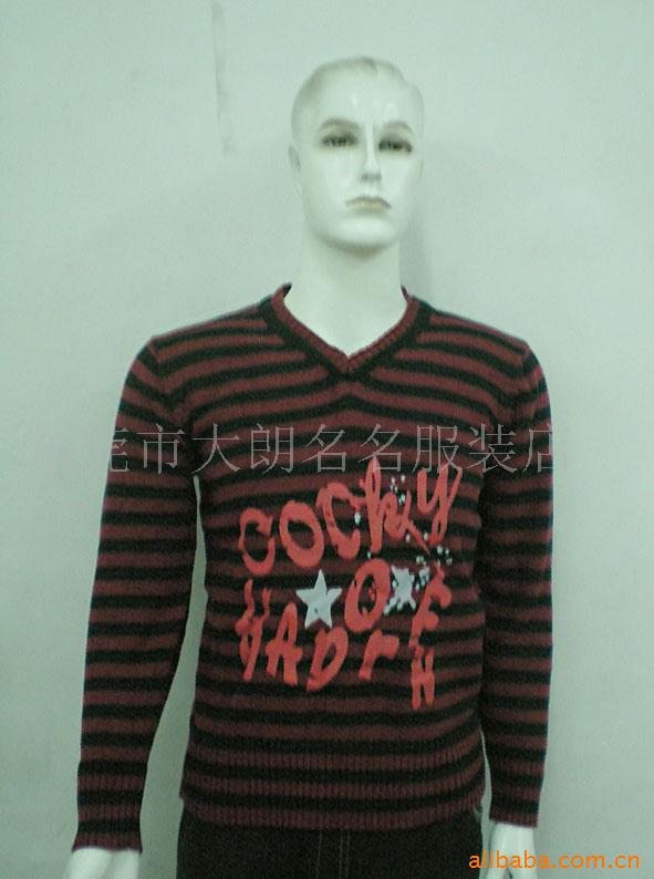 男式冬装,批发外贸男款毛衣,服装