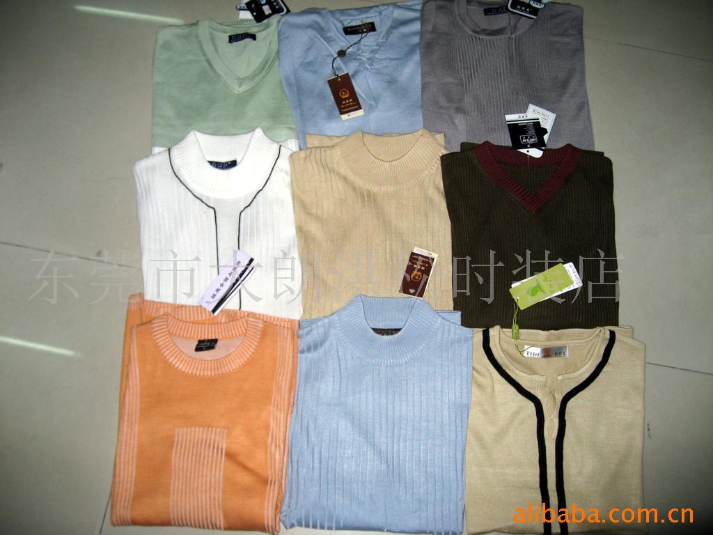 库存毛衣库存服装织服装服装男上装