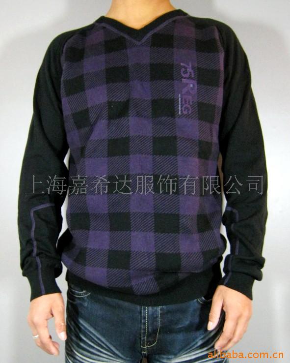 外贸服装批发男式毛衣男式休闲外套男式夹克