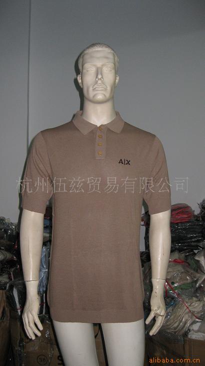批发男式织衫,T恤,尾货,库存服装