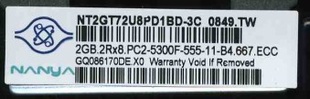 NT2G72U8PD1BD-3CPC2-5300F2RX8ԭڴ