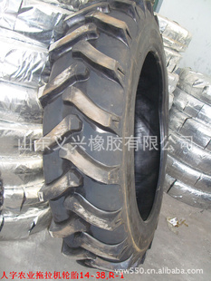 供人字农拖拉机轮胎14-38,R-1