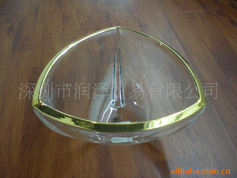 特价水晶玻璃水果盘/水晶/玻璃