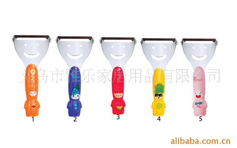 卡通削皮器、不锈钢刨子、创意厨具9001