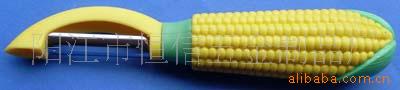 玉米手柄瓜果刨/削皮器/去皮器(图)