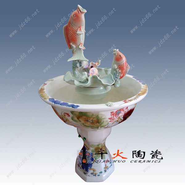 陶瓷喷泉厂家,园林装饰喷泉,陶瓷喷泉图片