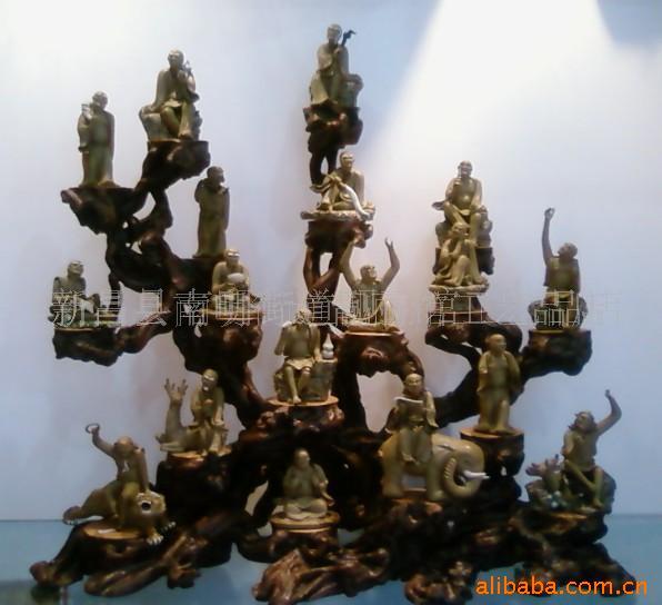 大十八罗汉,历史人物佛类菩萨