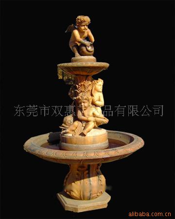 喷泉,树脂喷泉,砂岩喷泉,玻璃钢喷泉,雕塑喷泉(图)