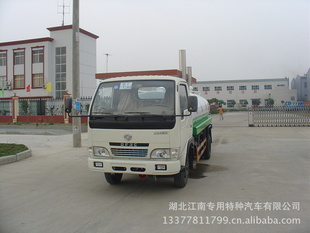 洒水车,小型绿化喷洒车,东风福瑞卡,4吨水,90马力,环保免征购置