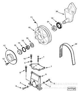 ˹3807052NTA855Ƥ3807052belt,v