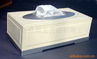 厂家皮具纸巾盒,皮具礼品(图)